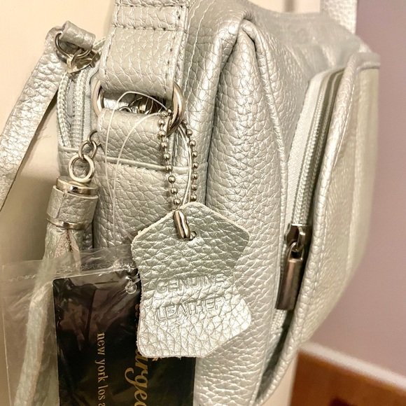 🔥PRICE DROP‼️Brand New With Tags‼️ Silver in color. Shoulder bag. ❤️ - Picture 6 of 9